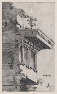 Speculum Romanae Magnificentiae:Doric order, ca. 1537., ca. 1537.