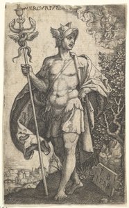 掌管行星的诸神的水星，1528年。