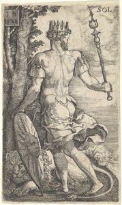 1528年，来自主持行星的诸神的太阳。
