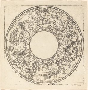 车上的巴克斯(Bacchus) 作者 大师是。