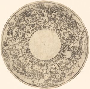 驴子上的巴克斯 作者 大师是。