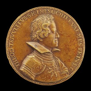 Teodoro Trivulzio，1597-1657，神圣罗马帝国的王子，Mesocco伯爵...17世纪中期。 作者 硕士