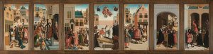 慈悲的七个作品。 1504