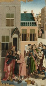 慈悲的七部作品：《穿赤裸的衣服》，1504年