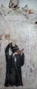 梅斯基尔希（Heiligkreuztal）大师的壁画 -WUS07809 作者 梅斯基希大师