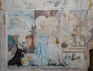 海利格克鲁兹塔尔的梅斯基尔希大师的壁画-WUS07851 作者 梅斯基希大师
