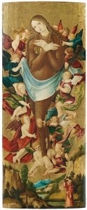 德语：Erhebung der Maria Magdalena 抹大拉的升天 作者 梅斯基希大师