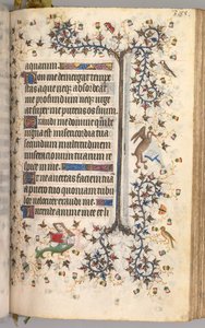 纳瓦拉国王（1361-1425）贵族查尔斯（Charles the Noble）的时间： 188r，文字，c。 1405。 作者 布鲁塞尔缩写和助理的硕士