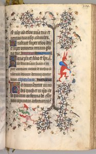 纳瓦拉国王（1361-1425）贵族查尔斯（Charles the Noble）的时间： 194r，文字，c。 1405。 作者 布鲁塞尔缩写和助理的硕士