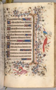 纳瓦拉国王（1361-1425）贵族查尔斯（Charles the Noble）的时间： 225r，文字，c。 1405。 作者 布鲁塞尔缩写和助理的硕士