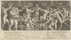Speculum Romanae Magnificentiae:献给普里阿普斯的祭品，16世纪，16世纪。 作者 死神大师