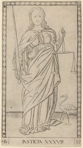 正义（Justicia） 作者 E系列塔罗基大师