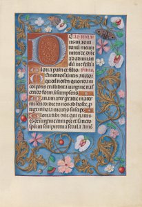 西班牙天主教女王伊莎贝拉的小时：  Fol.132r 作者 马克西米利安第一本祈祷书的硕士