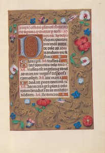 西班牙天主教女王伊莎贝拉的小时：  Fol.160r 作者 马克西米利安第一本祈祷书的硕士
