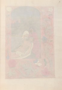 西班牙天主教皇后伊莎贝拉女王的时间： 261r，c。 1500。 作者 马克西米利安第一本祈祷书的硕士