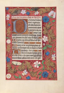 西班牙天主教女王伊莎贝拉的小时：  Fol.32r 作者 马克西米利安第一本祈祷书的硕士