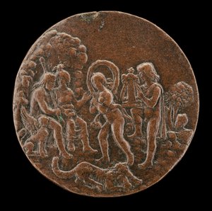 Orpheus and Eurydice Before Pluto and Proserpine，15世纪第四季度。