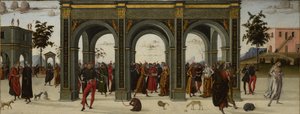 格里塞尔达的故事。第二部分：流放，约1490-1495年 作者 Master of the Story of Griselda
