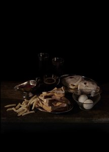 得克萨斯州死囚的最后一餐；加里-米勒，2011 年（C 型照片） 作者 马特·科利肖