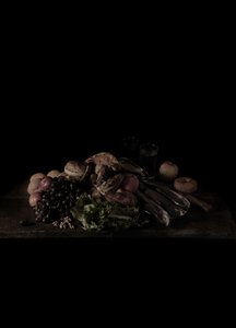 得克萨斯州死囚牢的最后一餐；胡安-索里亚，2011 年（C 型照片）