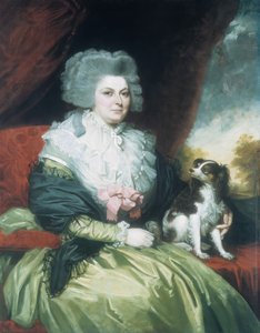 带狗的女士，1786年。
