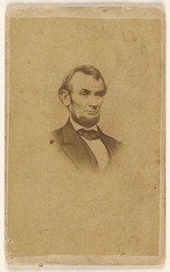 [根据马修-B-布雷迪的照片绘制的亚伯拉罕-林肯版画］ 作者 Mathew B. Brady