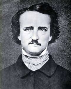 美国作家埃德加-爱伦-坡（1809 - 1849）的肖像，由布雷迪在19世纪拍摄。