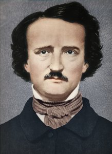 埃德加·爱伦·坡（Edgar Allan Poe），c1840，1939年 作者 马修·布雷迪
