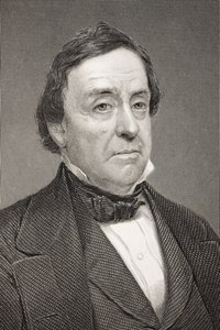 来自“历史肖像画廊”的刘易斯卡斯出版于1880年 作者 Mathew B. Brady