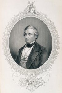 Millard Fillmore，来自“美国历史”，第二卷，Charles Mackay，由WJ Edwards从daguerrotype（版画）中雕刻而成