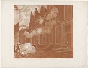 炮击卢卡斯-凡-斯蒂文宁克的住宅，1787 年