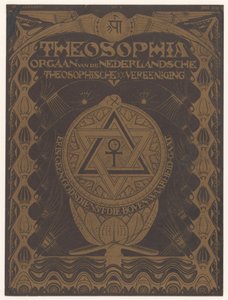 Omslag tijdschrift Theosophia 作者 Mathieu Lauweriks