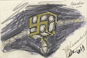 胸针设计 作者 Mathieu Lauweriks