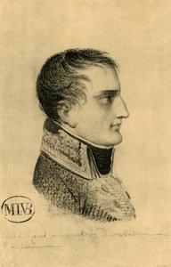 拿破仑作为第一执政官，1803年或1804年，1921年。 作者 Mathieu Van Brée