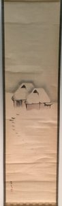 雪中的两座小屋 作者 松村庆文