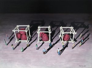 不止一个》，2021 年（丙烯酸画板）