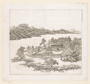 中国承德（热河）避暑山庄部分景观