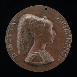 伊索塔-德利-阿蒂，1432-1433-1474，1446年的女主人，1453年后成为西吉斯蒙多-马拉特斯塔的妻子[正面