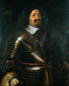 阿卡菲公爵奥克塔维奥·皮克罗米尼王子的画像1599-1656，1649年。 作者 马修·梅里安（Matthaeus Merian）