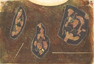 Trois Pierres》，2013 年（油印版画） 作者 马修·希尔顿