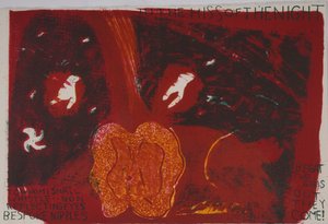 婚姻，2018（石版画）