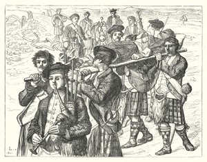 The Night After Culloden (engraving) 作者 马修·詹姆斯（马修·詹姆斯）