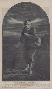播种稗子！ （彩色石版画） 作者 马修 