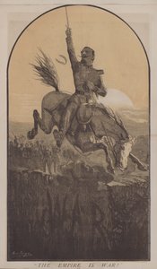 帝国就是战争！ （彩色石版画）
