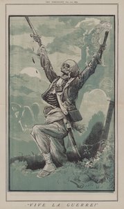 战争万岁！ （彩色石版画）
