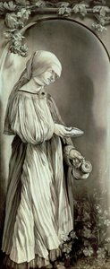匈牙利的圣伊丽莎白（1207-31）1509（格里萨尔） 作者 马蒂亚斯（c.1480 1528）格吕内瓦尔德