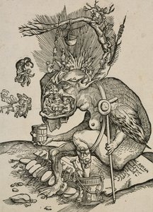德语: 关于纵欲的讽刺诗 作者 马蒂亚斯·格龙