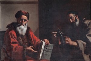 第欧根尼和柏拉图，1649年