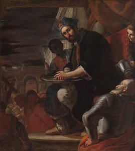 彼拉多洗手，1663年。 作者 马蒂亚·普雷蒂（Mattia Preti）