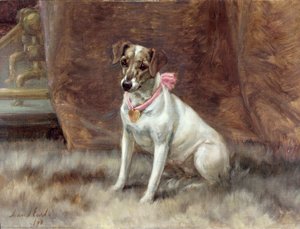 粉红色的弓，1898年 作者 莫德伯爵